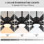 Ventilateur de plafond à courant continu Avgoustinos avec lumière DEL et télécommande-1666357575-1666357597