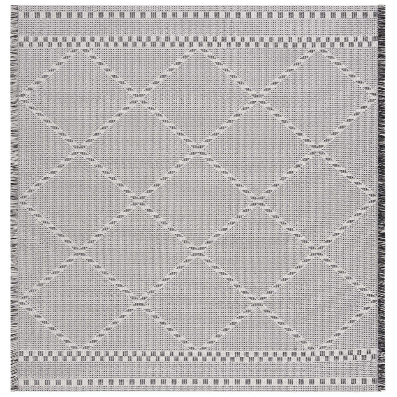 Belniak Performance Geometric Rug, Square 6'4"