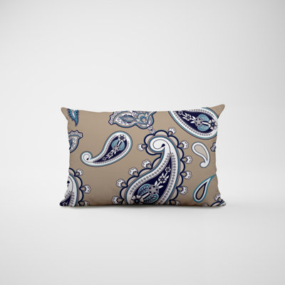 Polyester / Mélange de polyester Housse de coussin rectangulaire intérieure / extérieure lombaire et insert