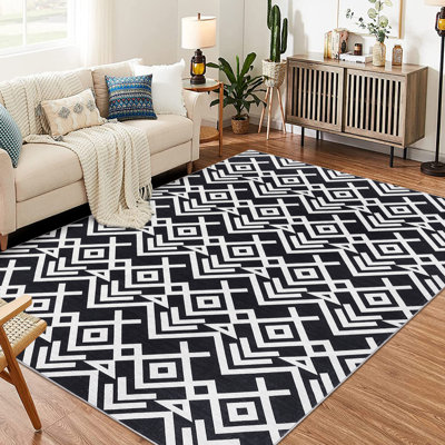 Washable Modern Area Rug