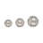 Ewout Decorative Stoneware Ceramic Orbs with Traditional Artistic Design for Classic Accents and Elegant Styling Set of 3