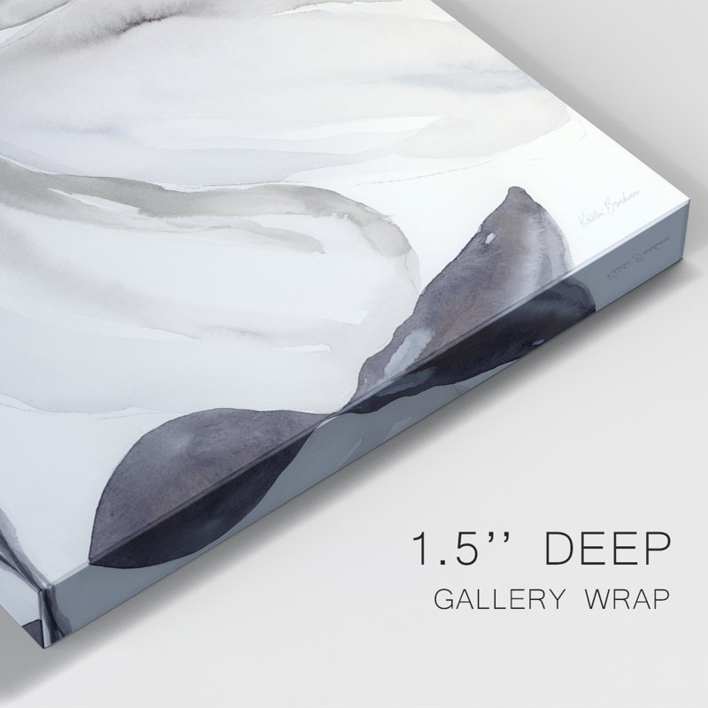 Toile tendue avec châssis de qualité supérieure Day Break Bloom I - prête à être accrochée, H 36 po x l 24 po x P 1 po