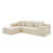 Mélange de polyester beige sélectionné