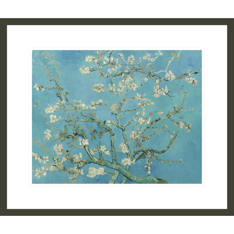 «Almond Blossom» par Vincent van Gogh, impression giclée encadrée, H 17,75 po x l 21,01 po