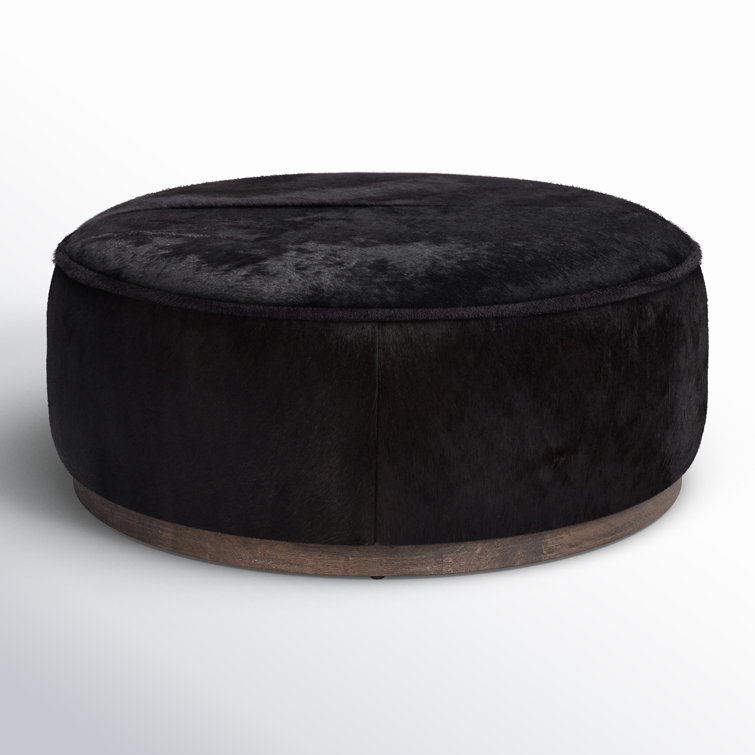 Rayna 36" Round Cocktail Ottoman