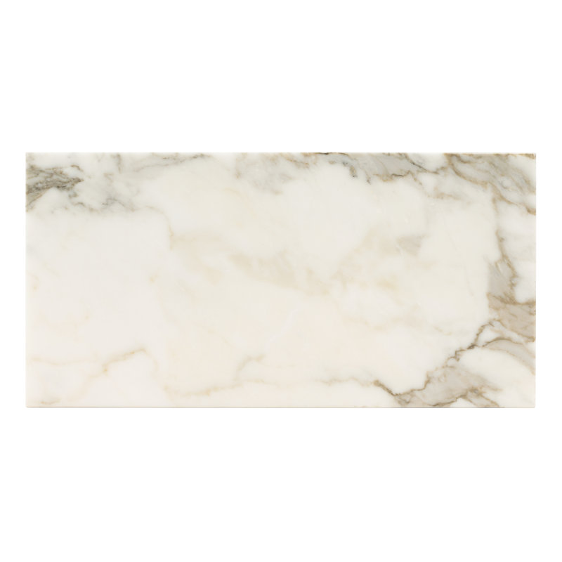 Calabria Frost 12 in. x 24 in. Honed Marble Floor and Wall Tile