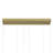 3 - Light Unique / Statement Modern Linear LED Chandelier-66302248