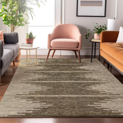 Premium Machine Washable Cerrito Coffee Rug
