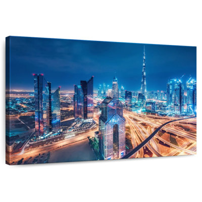 Horizon futuriste de Dubaï