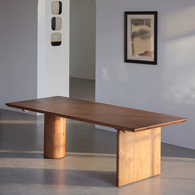 French style solid wood rectangular table