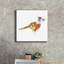  «Holly Jolly Pheasant» par Elle Media Group, art mural sur toile, 18 po x 18 po-1004335418