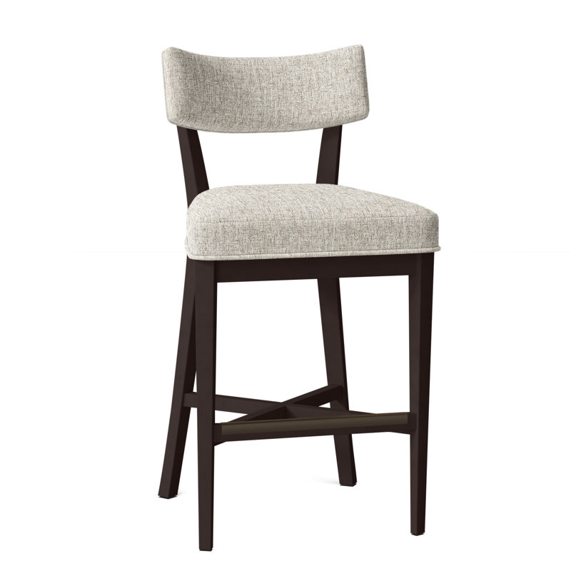 Tabouret de bar 29,5 po Juliet, Espresso, Lin 3155, Tabouret de bar (siège d'une hauteur de 29,5 po)