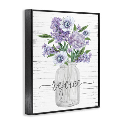Art de giclée encadrée par mauve mauve par lettré et doublé