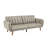 Fosnavag Tufted Faux Leather Upholstered Sofa Bed-1508446761