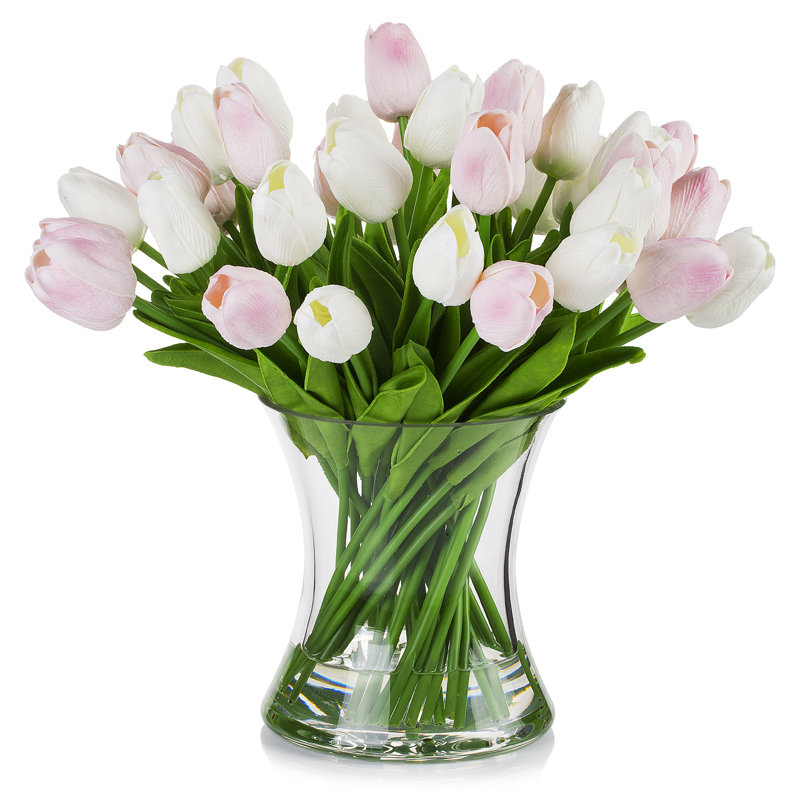 Tulip Arrangement in Vase
