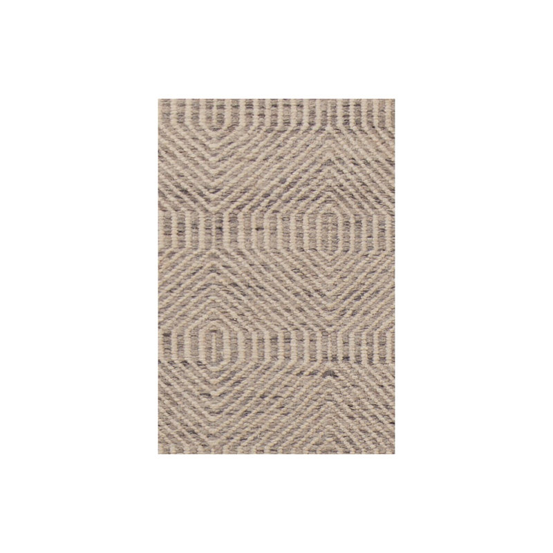 Tapis brun clair texturé Edgecliff, Rectangle 5 pi x 7 pi 6 po