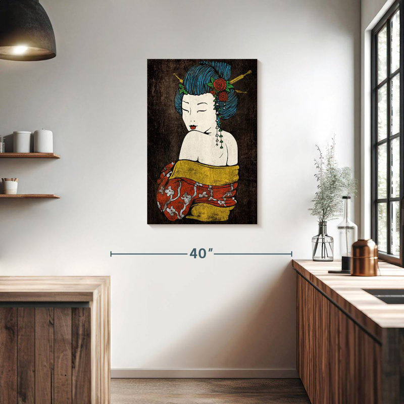 Leisha séduisante Geisha, H 36 po x l 24 po