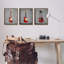 Ensemble de cadres flottants 3 pièces Red Guitars, par Mark Rogan-1064498376-1064498381