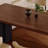Walnut Solid Wood Top Dining Table-503805201