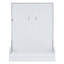 Grand lit escamotable mural avec coussin, grand lit, blanc