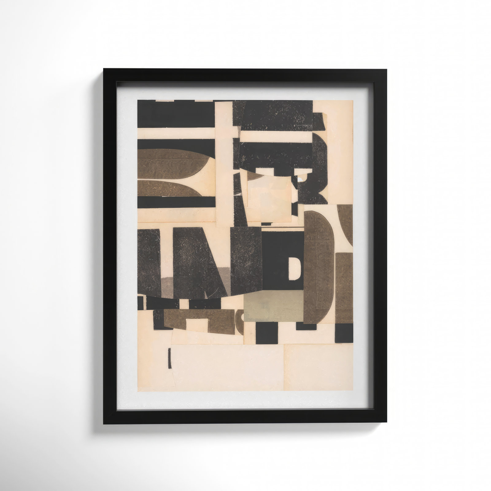 Dark and Stormy Print by Sarah Short, Brown, 20" W x 25" H