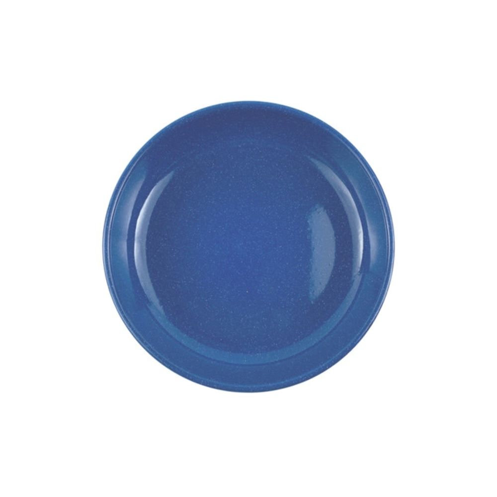 Crow Canyon Enamelware Stinson Pasta Plates, Blue 