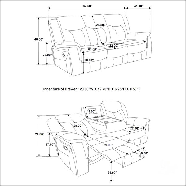 Dimensions du produit