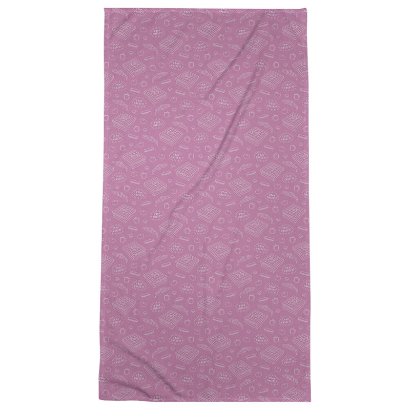 Katelyn Elizabeth Cotton Blend Bath Towel, Light Pink