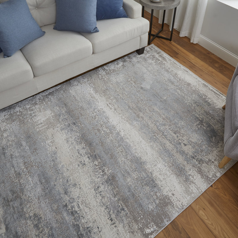 Whitten Abstract Indoor Rug, Rectangle 4'10" x 7'10"