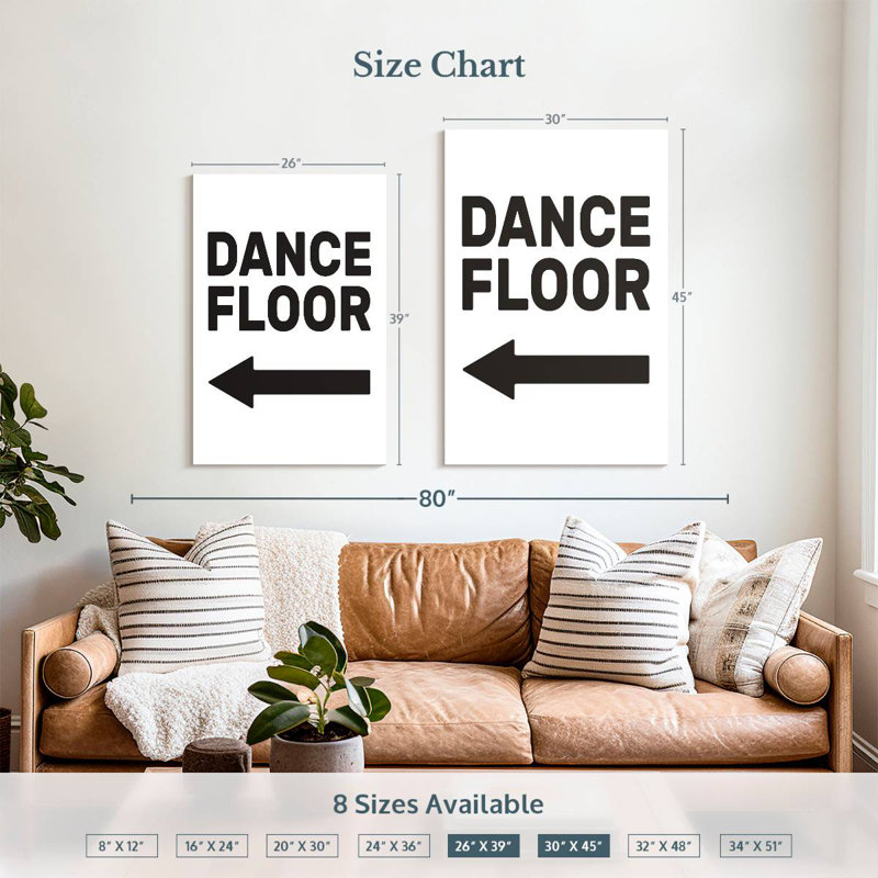 Tergel Dance Floor - Left, 39" H x 26" W