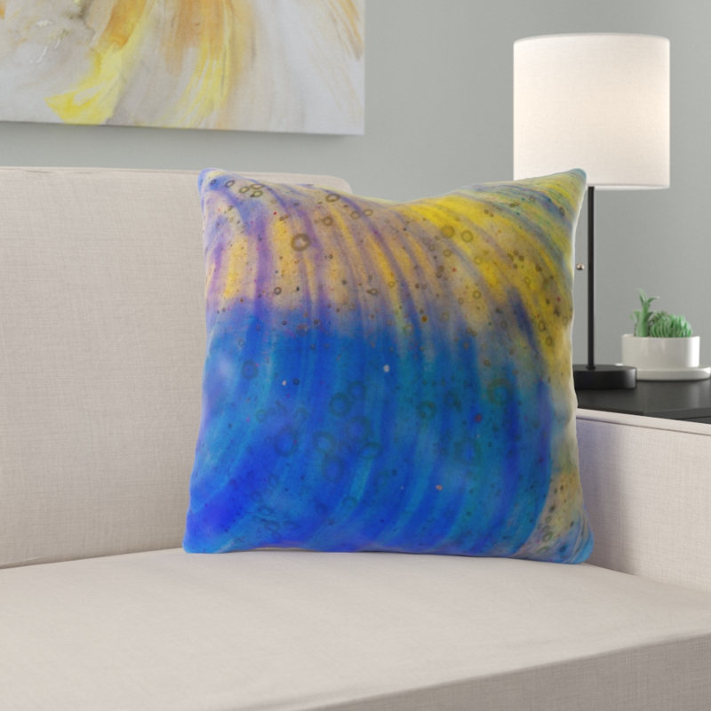 Coussin décoratif art Ringler, Microsuède, Intérieur