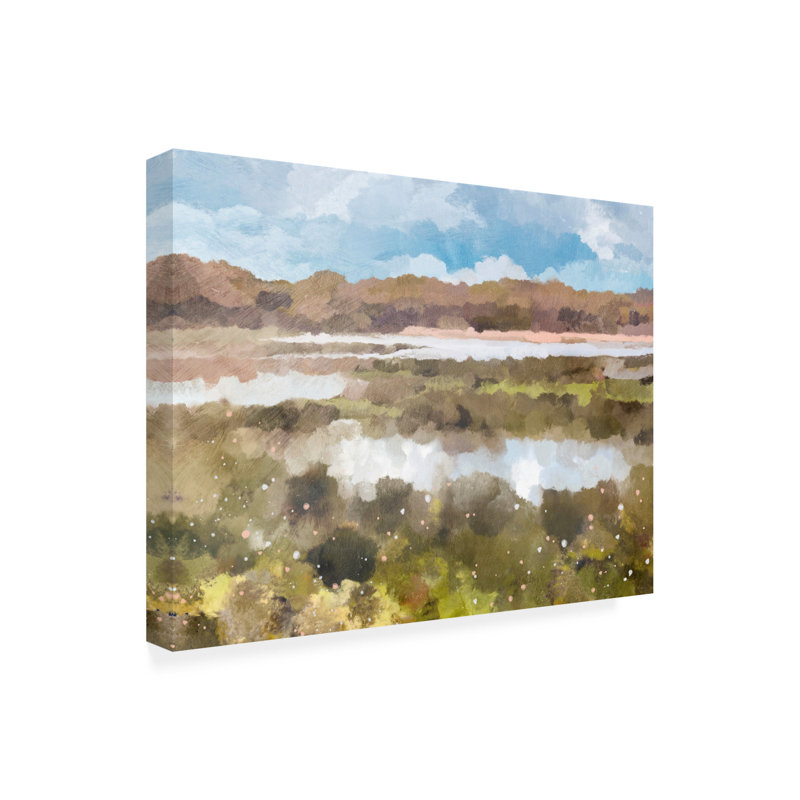 Œuvre sur toile ,olog, H 14 po x l 19 po