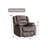 37.1" Wide Modern And Super Soft Overstuffed Power Standard Recliner With Padded Armrest(Set of 4)-109259454