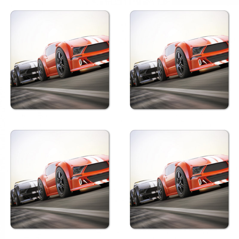 Sous-verre cars