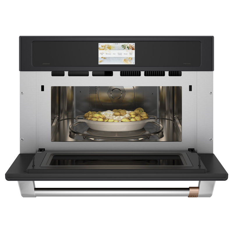 Café 30" Smart Five In One Oven With 120V Advantium Technology, Matte Black