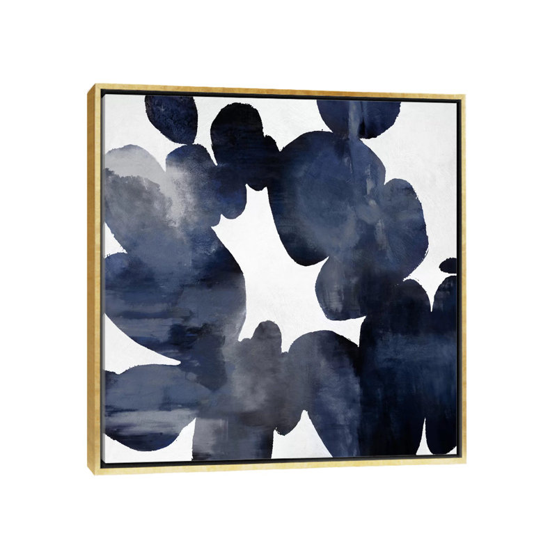 « enigmatic ii », reproduction d’art sur toile, H 12 po x l 12 po x P 1,5 po, Cadre doré