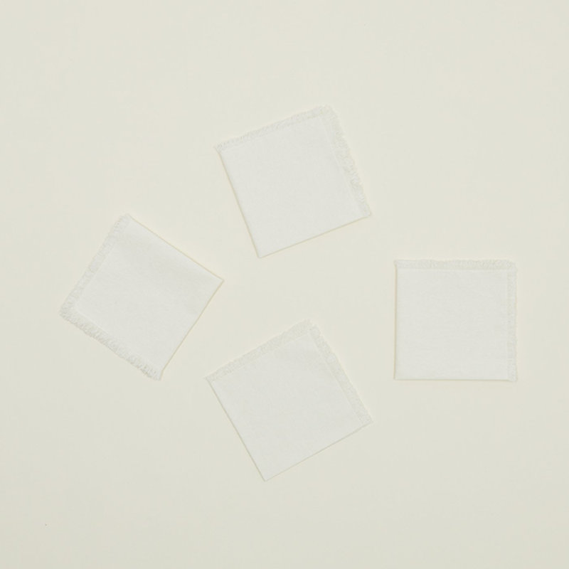 Caseville Essential Cocktail Napkin, Ivory