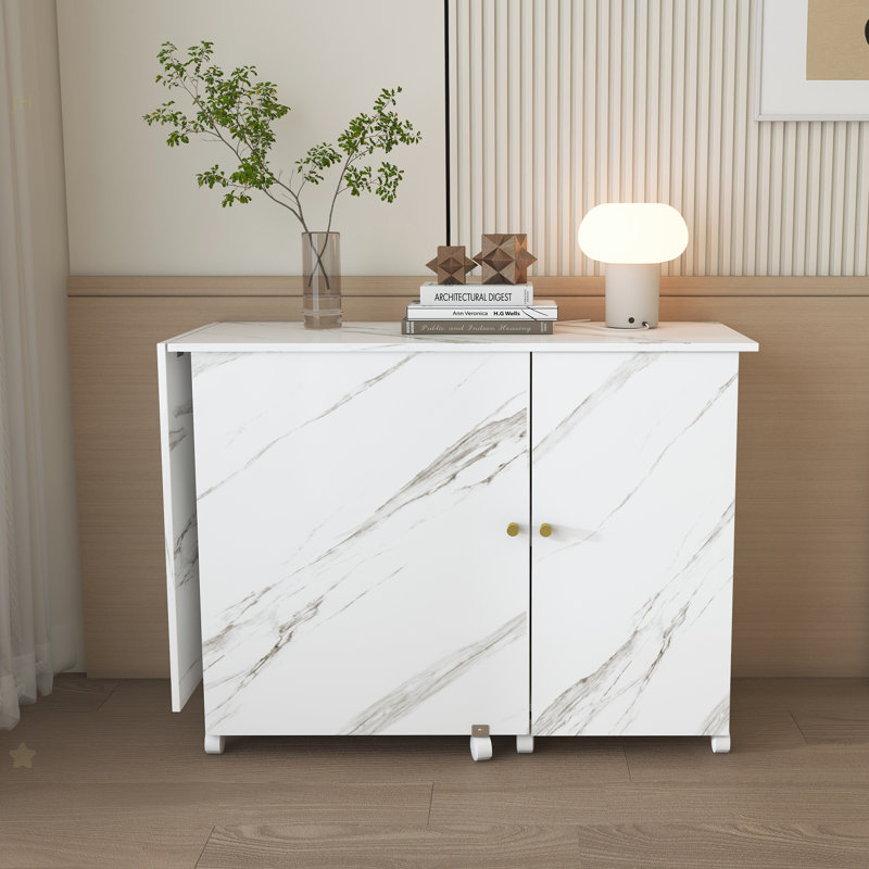 Table de machine à coudre pliable de 57,5 po avec roulettes verrouillables, station de bricolage avec tablettes, bacs et armoire, armoire de couture réglable pour la maison, la chambre à coucher et la salle de bricolage (blanc)