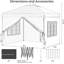 Gazebo 3 X 3 M, Folding Gazebo With Side Walls, Waterproof, Stable, Winterproof, Outdoor Garden Gazebo, Party Tent, Garden Tent, Height Adjustable, Uv Protection, Metal Frame-246813037