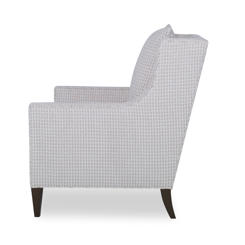 Callum Sunbrella® Boucle Armchair, Elise Harbor 100% Polyester, Espresso