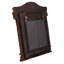 Arnon Wood Flat Wall Mirror