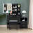 Mashdots Makeup Vanity with Lighting Mirror Cabinet-1661212415