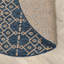 Tapis intérieur / extérieur bleu Marshanna Nord Trellis-88868315