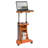 Anival Novelty Height Adjustable 22'' L Training Table with Casters
