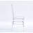 Wedding Chair,Dining Chair,Set Of 4,Plastic Seat
