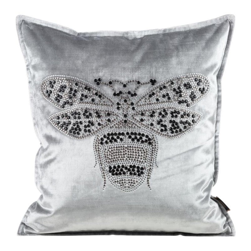 Microfiber Pillow Case, Silver