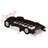 Twin Size Race Car-Shaped Platform Bed With Wheels, Wood Car Bed Frame For Kids, No Box Spring Needed-1307719074