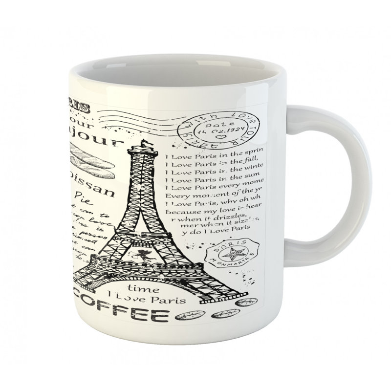 Grande tasse à café paris