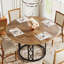 Round Unfinished Metal Base Dining Table-209400650