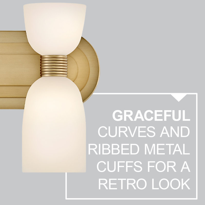 Tallulah 12" Four-Light Bath Wall Sconce by Lisa McDennon